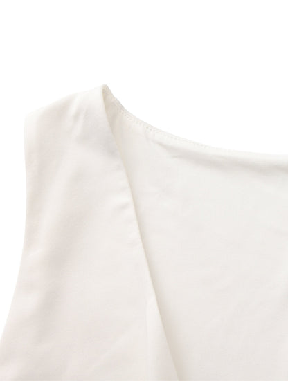 V-Neck Ruched Top