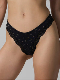 Smooth Lace Black Print