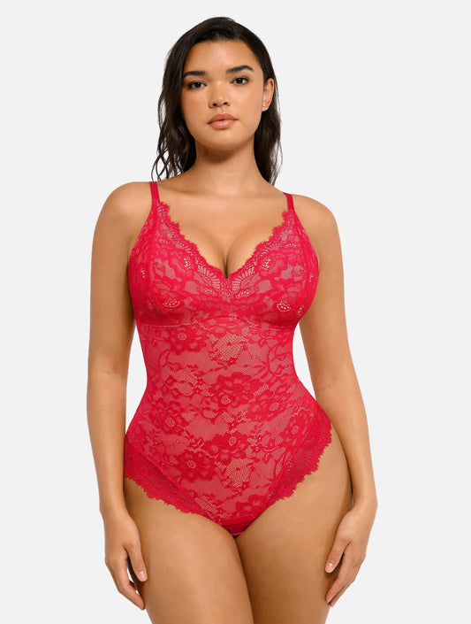 Shapewear Laced Bodysuit