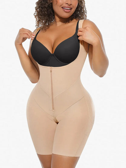 U-Shaped Faja Tummy Control Butt Lift Bodysuit