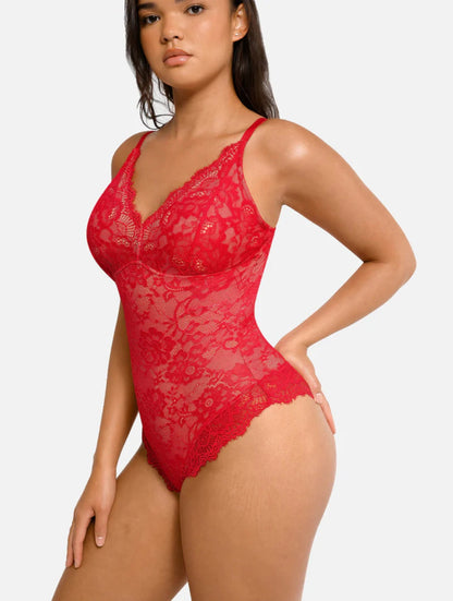 Shapewear Laced Bodysuit