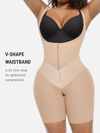 U-Shaped Faja Tummy Control Butt Lift Bodysuit