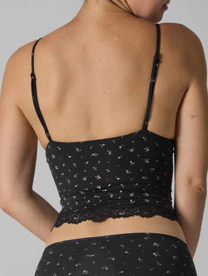 The Smooth Lace V-Neck Singlet