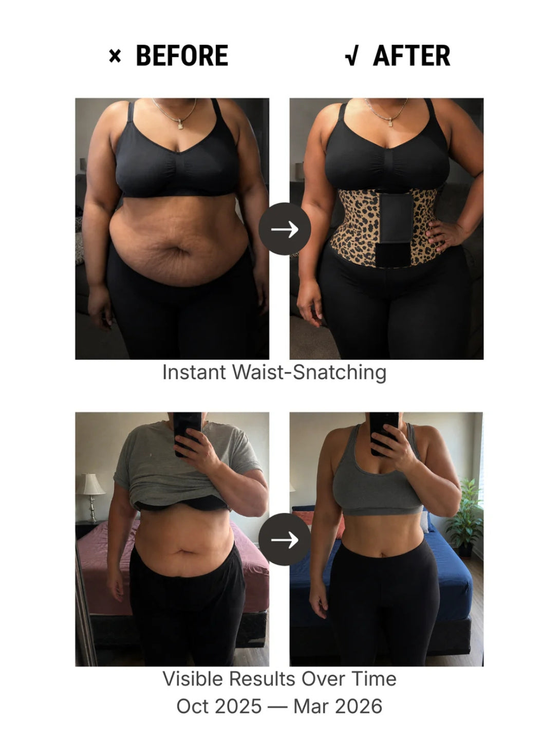 Tummy Control Adjustable Waist Trainer