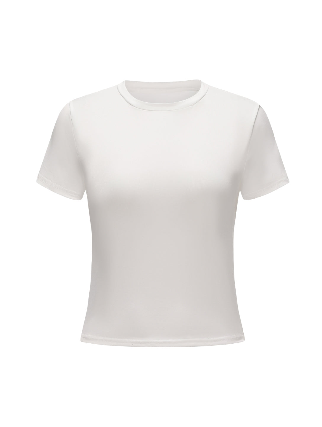 Short Sleeve Crew Neck Top
