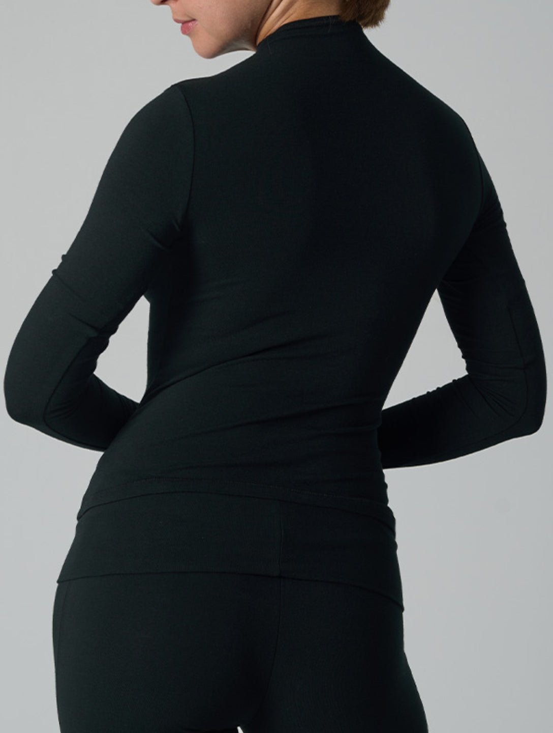 Cotton Classic High Neck Longsleeve