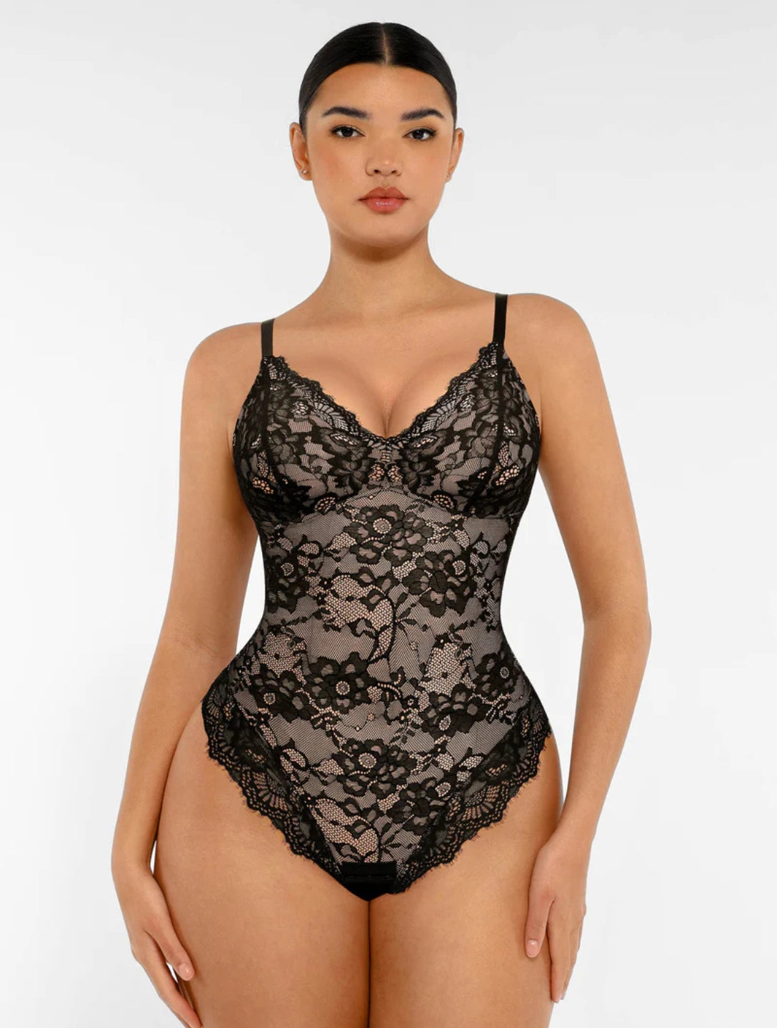 Shapewear Laced Bodysuit