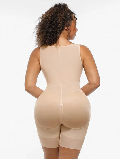 U-Shaped Faja Tummy Control Butt Lift Bodysuit