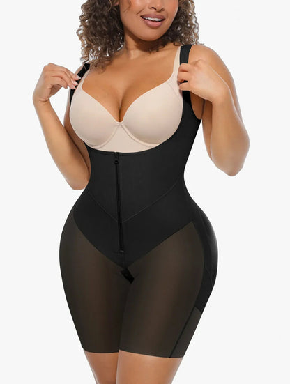 U-Shaped Faja Tummy Control Butt Lift Bodysuit