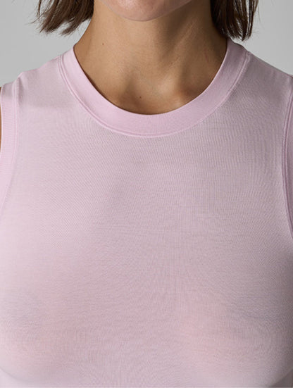 Cotton High Neck Top