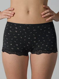Smooth Lace Black Print