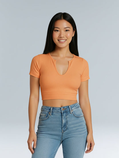 Shape Me Up Crop T-shirt