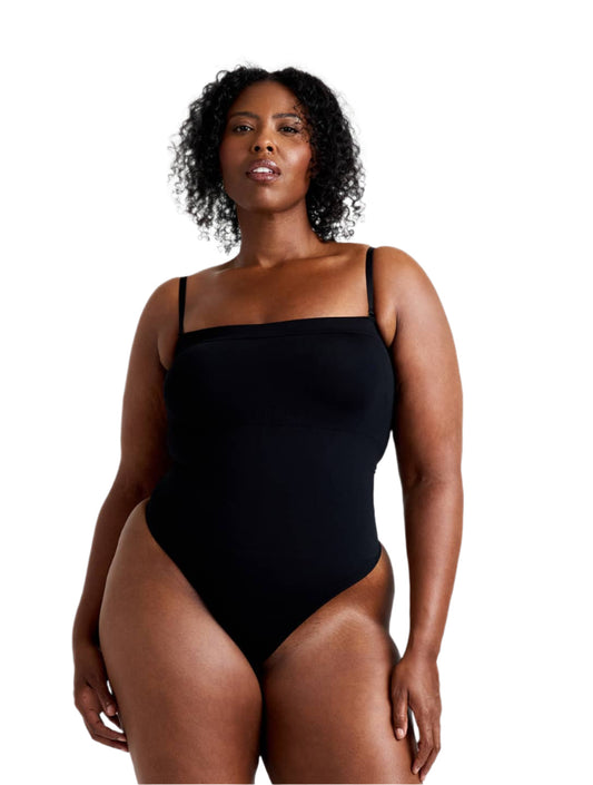 Strapless Thong Bodysuit